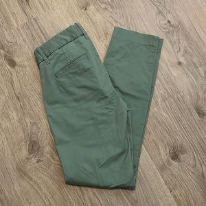 Green JCrew Slacks